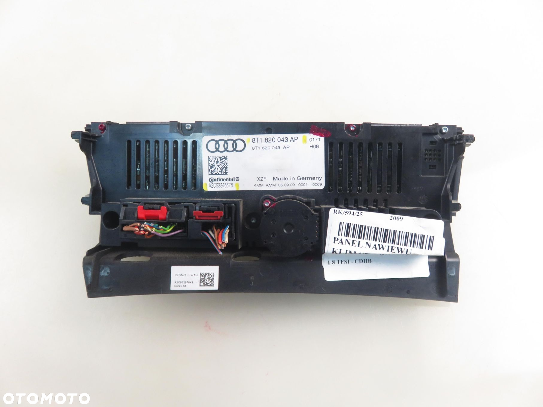 KLIMATRONIK AUDI A4 B8 8T1820043AP A2C53346678 - 4