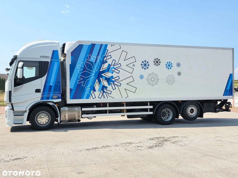 Iveco HI-WAY 460 / CHŁODNIA / WINDA / 6×2 /  21 EUROPALET / DRUKARKA / KLIMA POSTOJOWA / SYPIALKA / 3 OSIE / OŚ PODNOSZONA ORAZ SKRĘTNA  / AUTOMAT / E6 / SPROWADZONY/ - 7