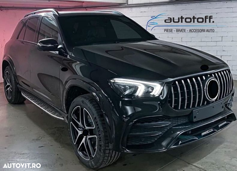 Praguri aluminiu Mercedes Benz GLE W167 (2019+) trepte laterale - 9