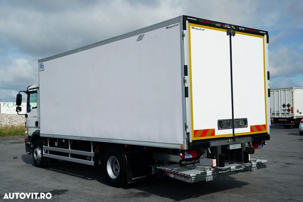 MAN TGM 15.250 / 4x2 / 6.2 M FRIGORIFER / FRIGLOCK FK 13 UNITĂȚI / DHOLLANDIA LIFT - 1.500 KG / IMPORTAT / EURO 6 - 4