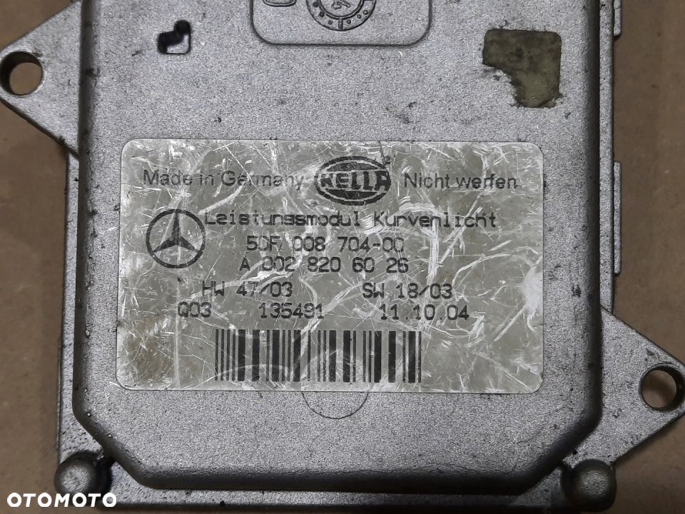 MODUŁ SKRĘTU MERCEDES A0028206026 5DF008704-00 - 2