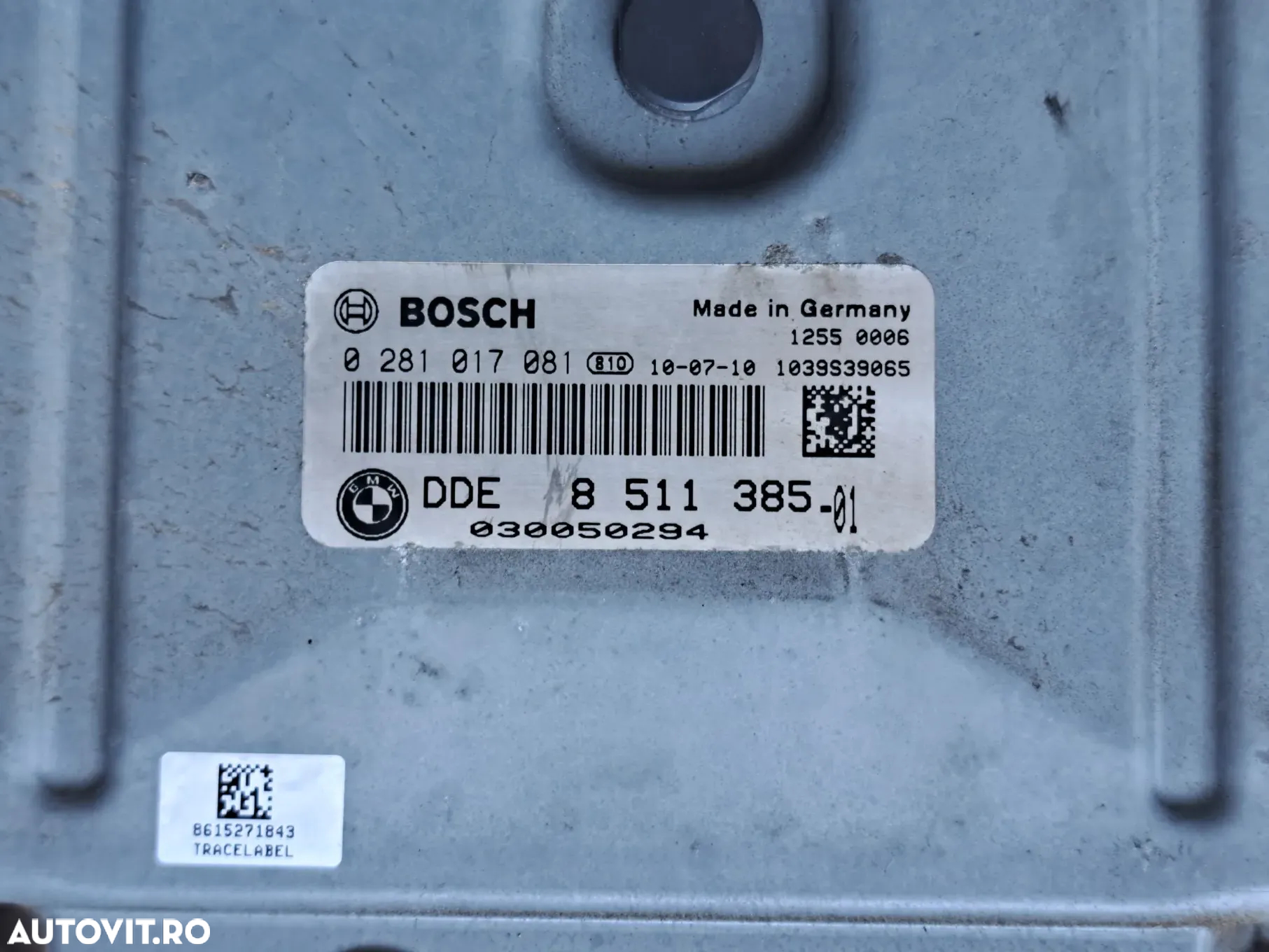Calculator unitate ECU motor original BMW F07 F10 F11 - 3