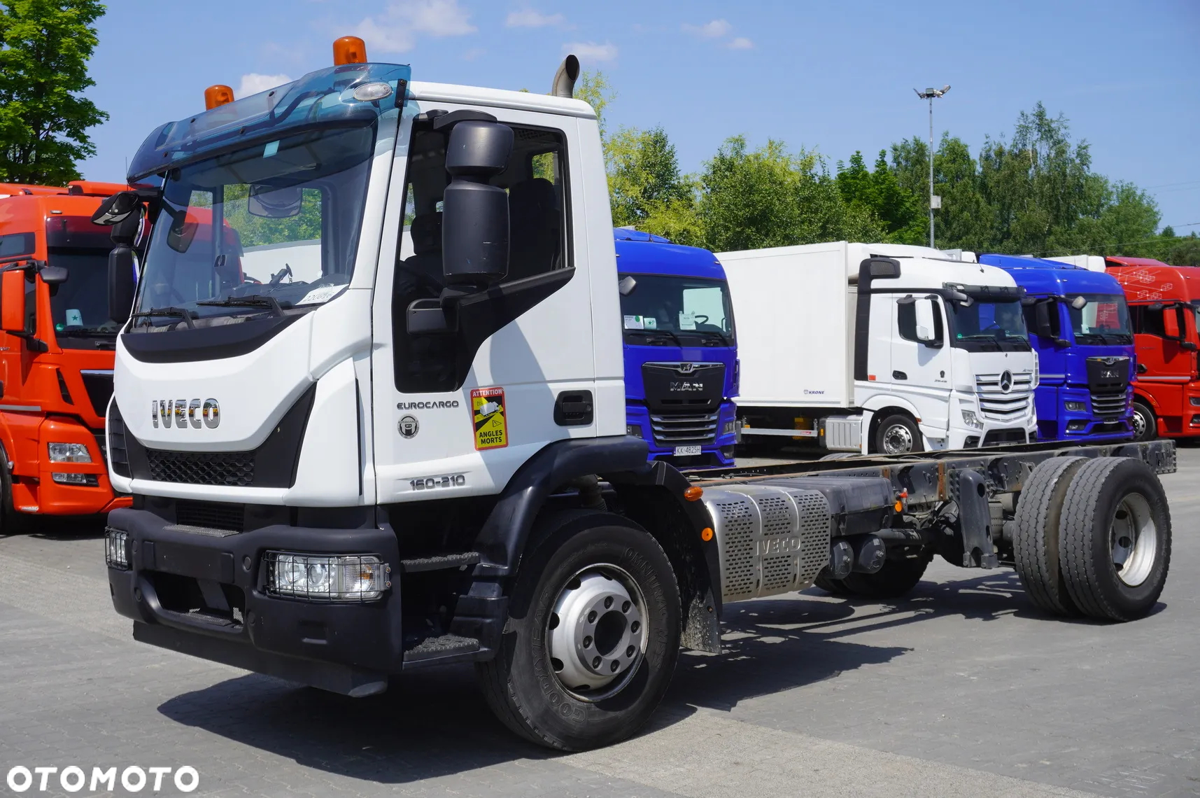 Iveco Eurocargo 160-210 / Rama do zabudowy 6m / 75 tys. km!!! / blok. mostu - 5