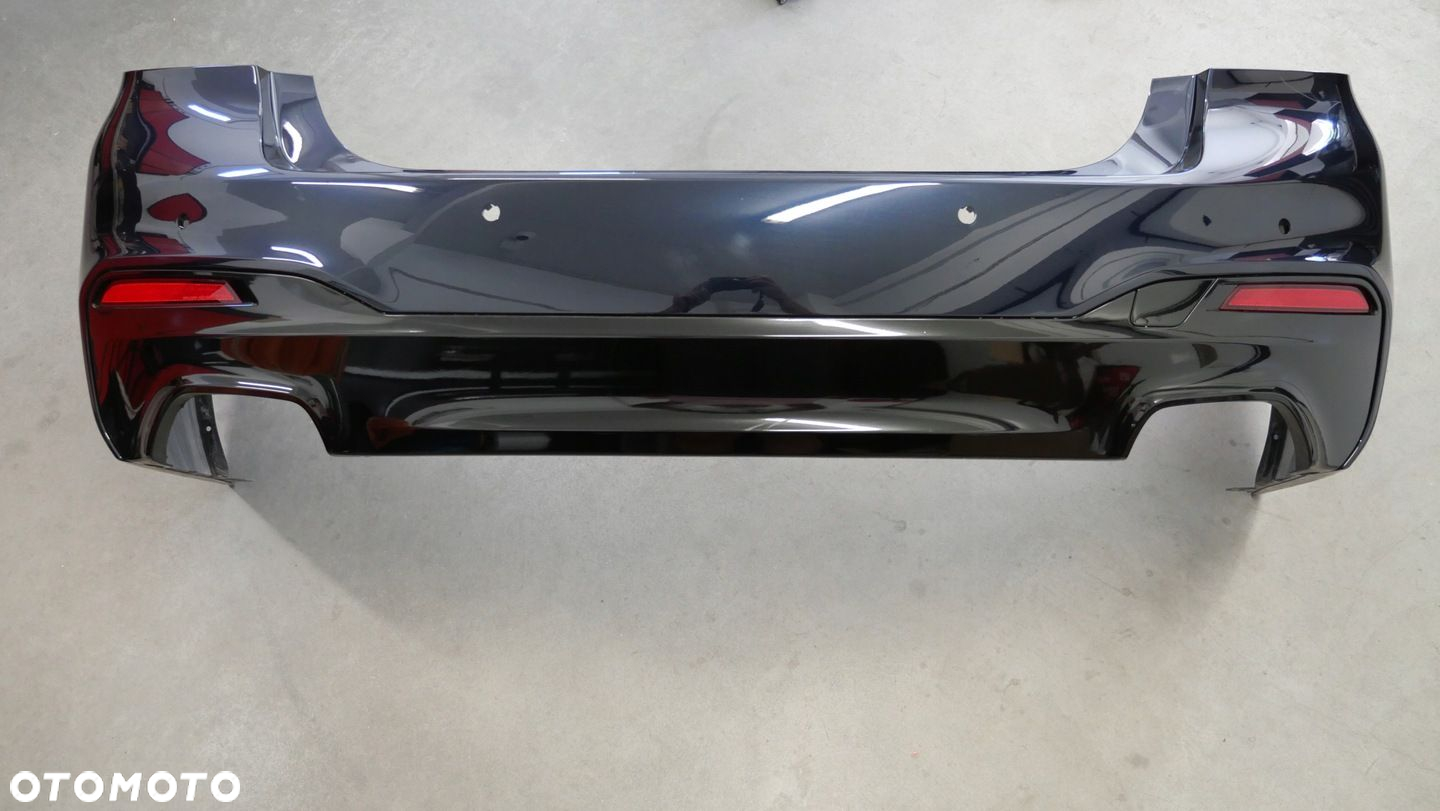ZDERZAK TYŁ TYLNY BMW G30 MPAKIET 6X PDC CARBONSCHWARZ 416 W KOLOR - 2