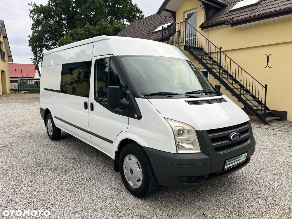 Ford Transit Furgon Brygadowy Doka 6 os. 4x4 AWD L3H2 2.4 TDCI 140KM MT6 - 2