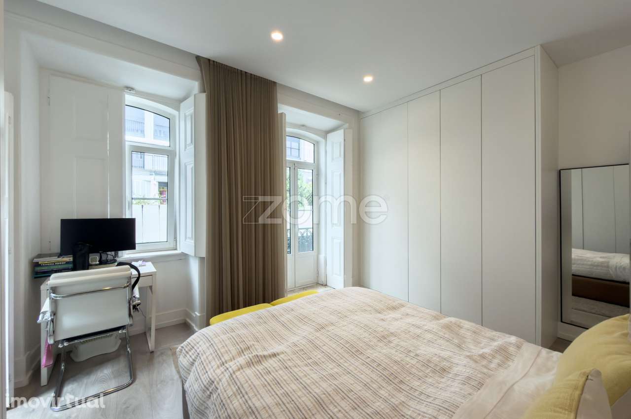 Apartamento T2+1 em Arroios c/ 2 varandas e logradouro - Grande imagem: 3/30