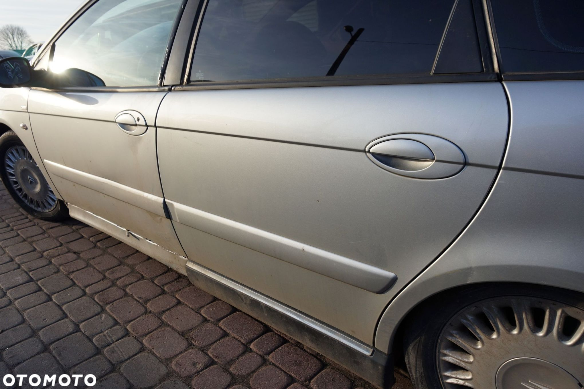DRZWI TYLNE LEWE C5 II LIFT KOMBI EZRC  SREBRNY CITROEN 2004-2007 - 4