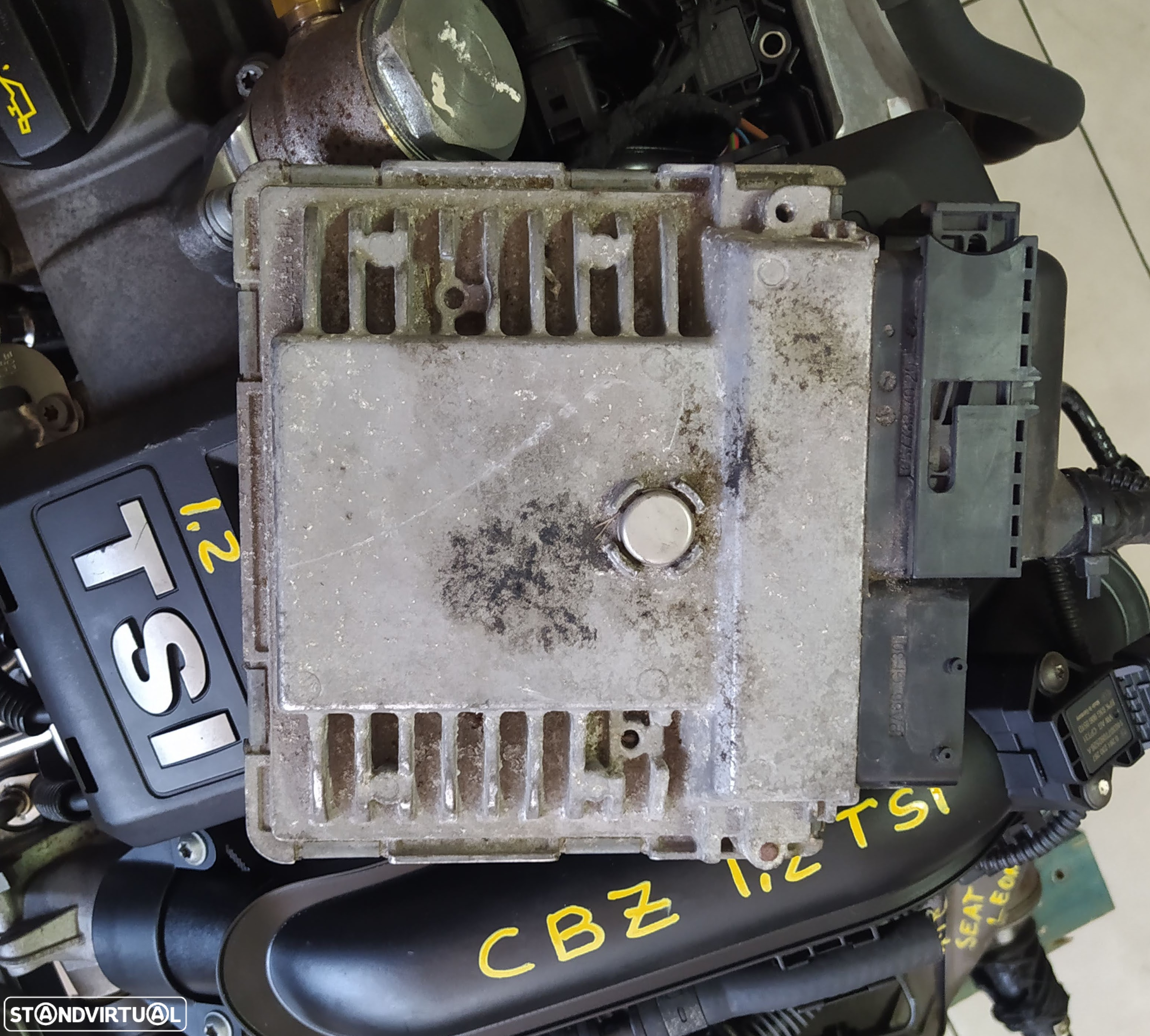 Motor seat leon 1.2TSI 105cv CBZ gasolina caixa 6 velocidades LNY - 11