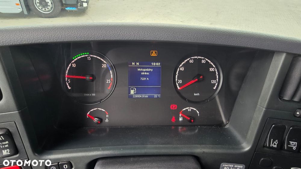 Scania P360 6x2 Euro 6 bez EGR, kurierka kontener 24 palety 9.7m rama do zabudowy laweta beczka asenizacyjna niski przebieg! - 14