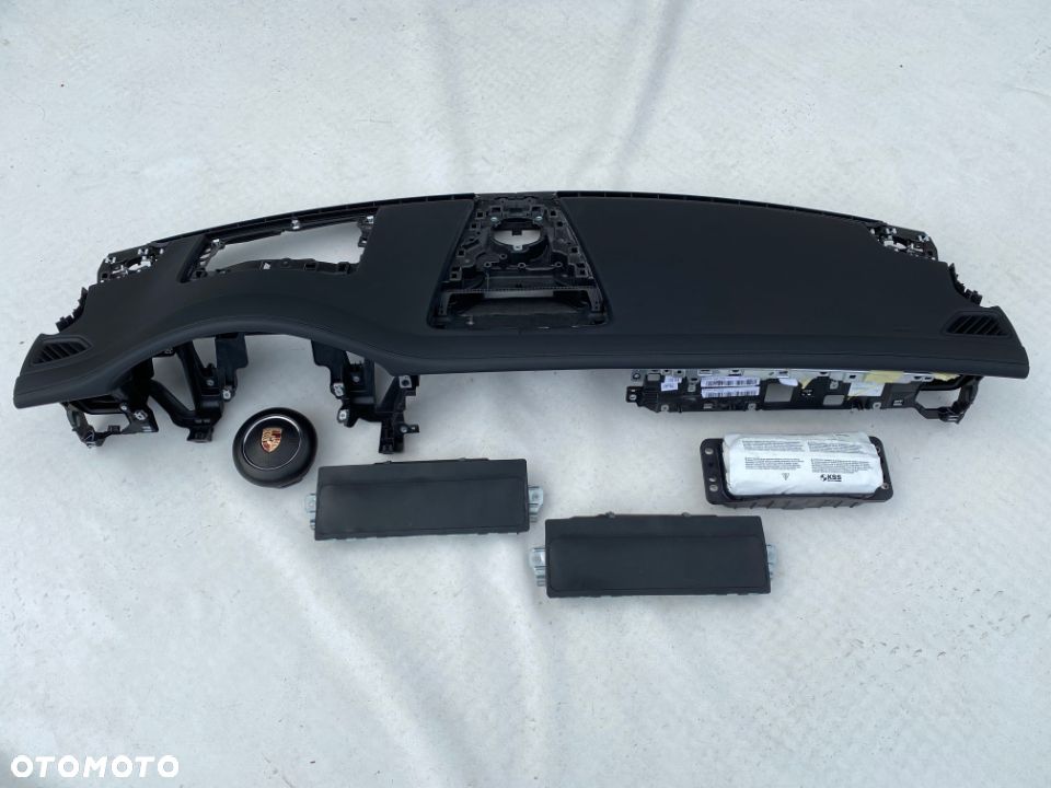 PORSCHE PANAMERA 971 DESKA Head Up KONSOLA KOKPIT PULPIT PÓŁKA PARAPET PODUSZKI AIRBAG KURTYNY PASY - 4