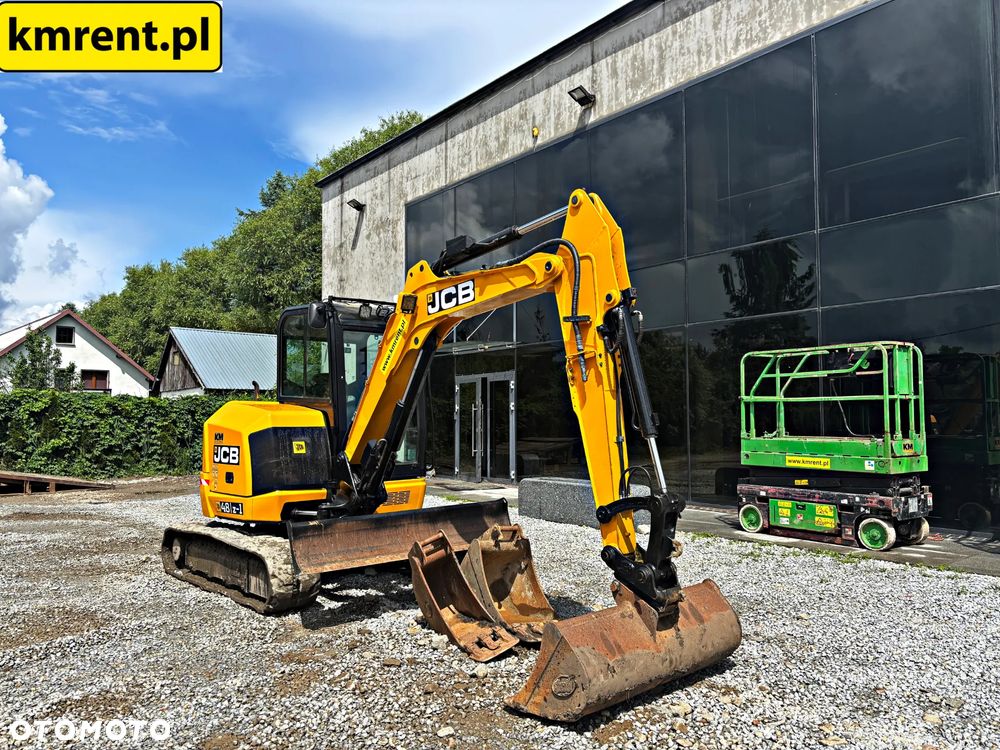 JCB 48Z-1 MINI-KOPARKA 2017R. | JCB 8040, 8050, 51, 55, KUBOTA KV VOLVO ECR 48, KOMATSU PC50, CAT 305 - 7