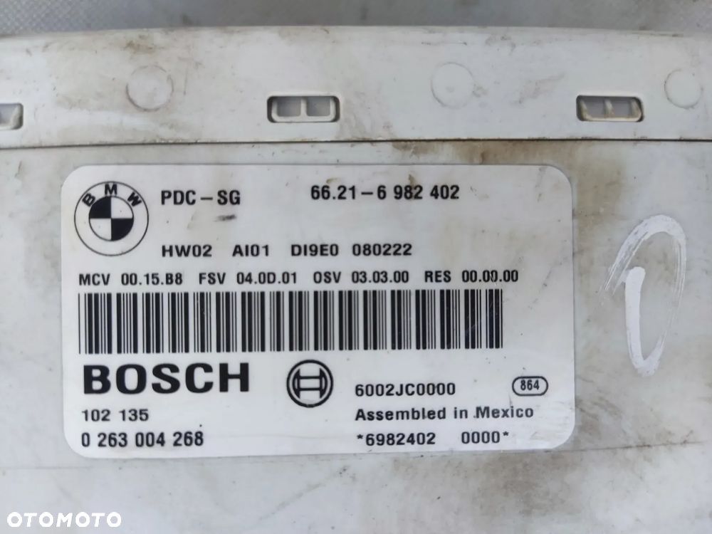 BMW E81 E82 E84 E87 E88 E90 E91 E92 E93 MODUŁ STEROWNIK PDC 6982402 - 2