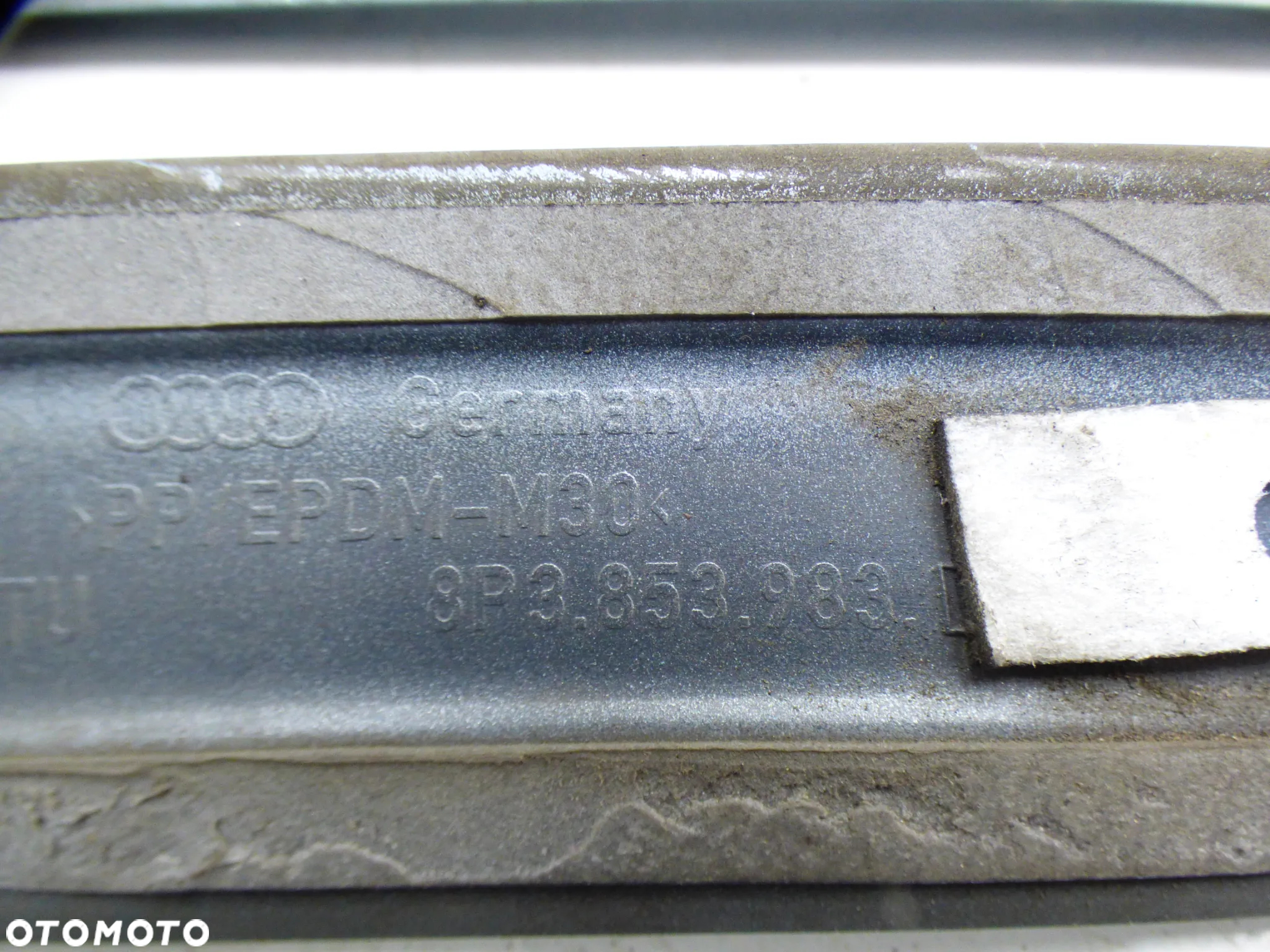 AUDI A3 8P LIFT 3D LISTWY DOLNE GÓRNE BŁOTNIKA KOMPLET LY5J 3C0857933A GORLICE - 7