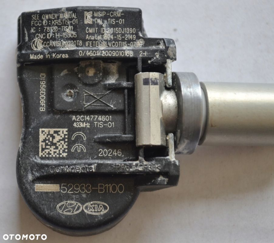 CZUJNIK CIŚNIENIA TPMS HYUNDAI KIA x1szt C-328 - 1