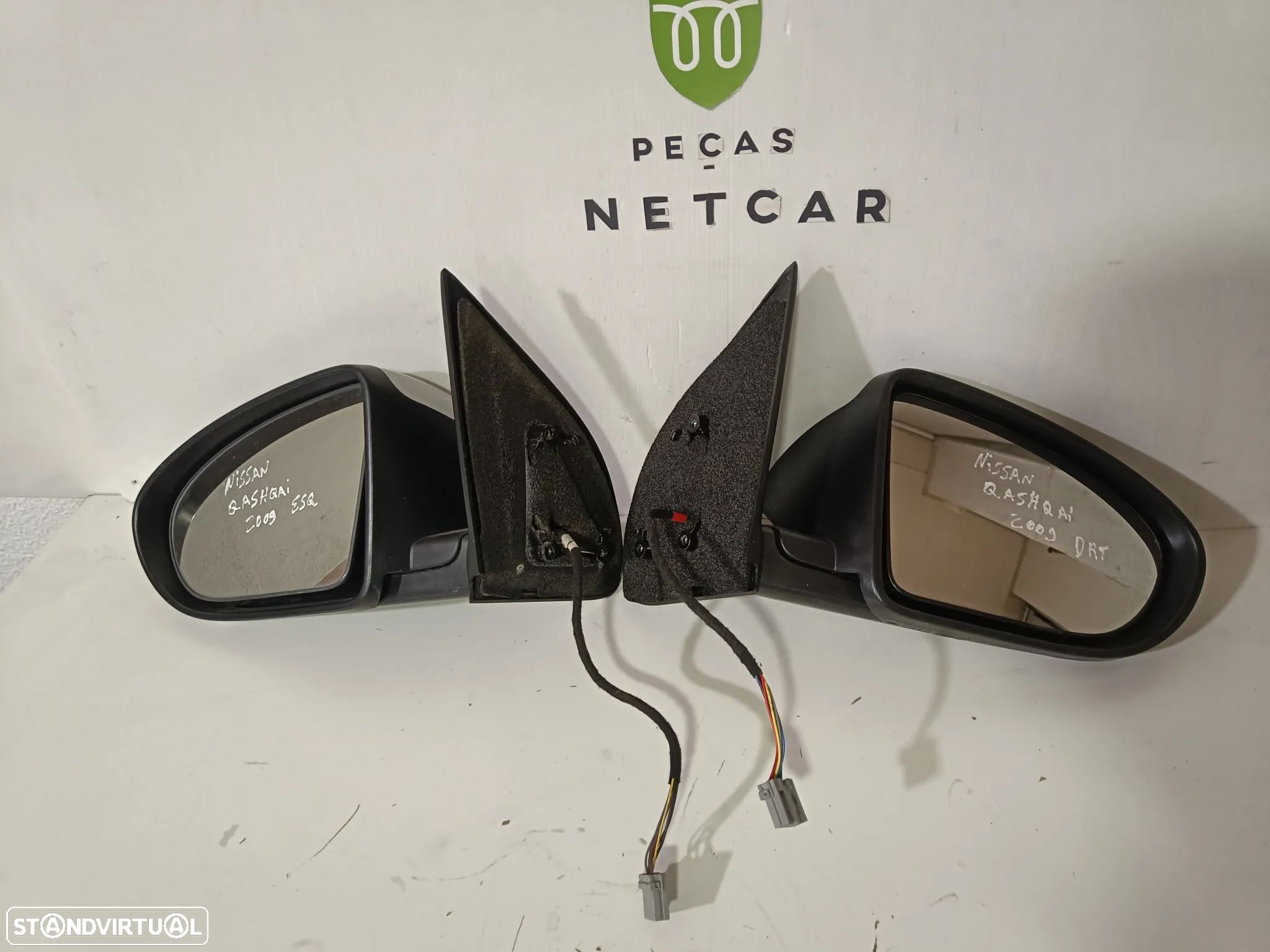 Espelho retrovisor Nissan qashqai j10 2009 - 1