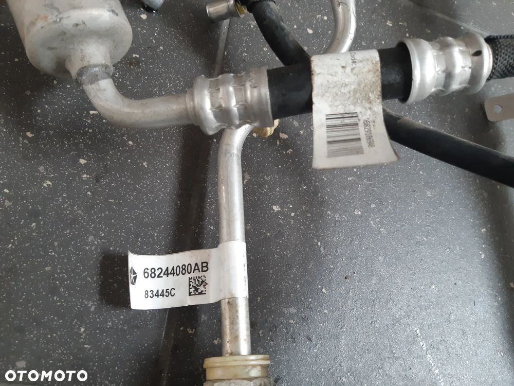 Chłodnica oleju skrzyni biegów JEEP WRANGLER JL IV 3.6 2018- 68233384AB przewody - 5