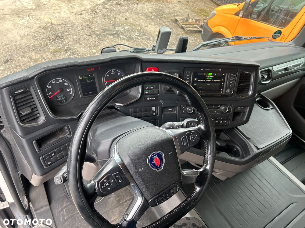 Scania R450 NAUKA JAZDY RETARDER  STANDARD 7300kg / DOBRA POD WYWROTKĘ / KLIMA POSTOJOWA z Niemiec HYDRAULIKA - 38