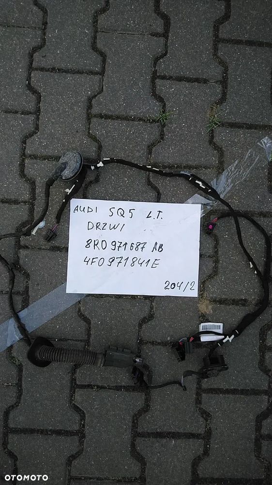 W-wa AUDI WIĄZKA DRZWI INSTALACJA ELEKTRYCZNA KOSTKI A4 B6 B7 - 5