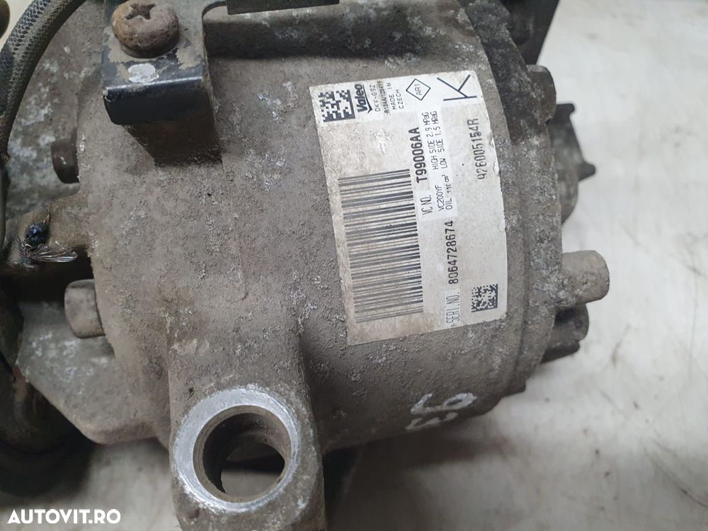Compresor clima ac 926005154r  1.5 dci  K9K626 Dacia Logan 2 [facelif - 4