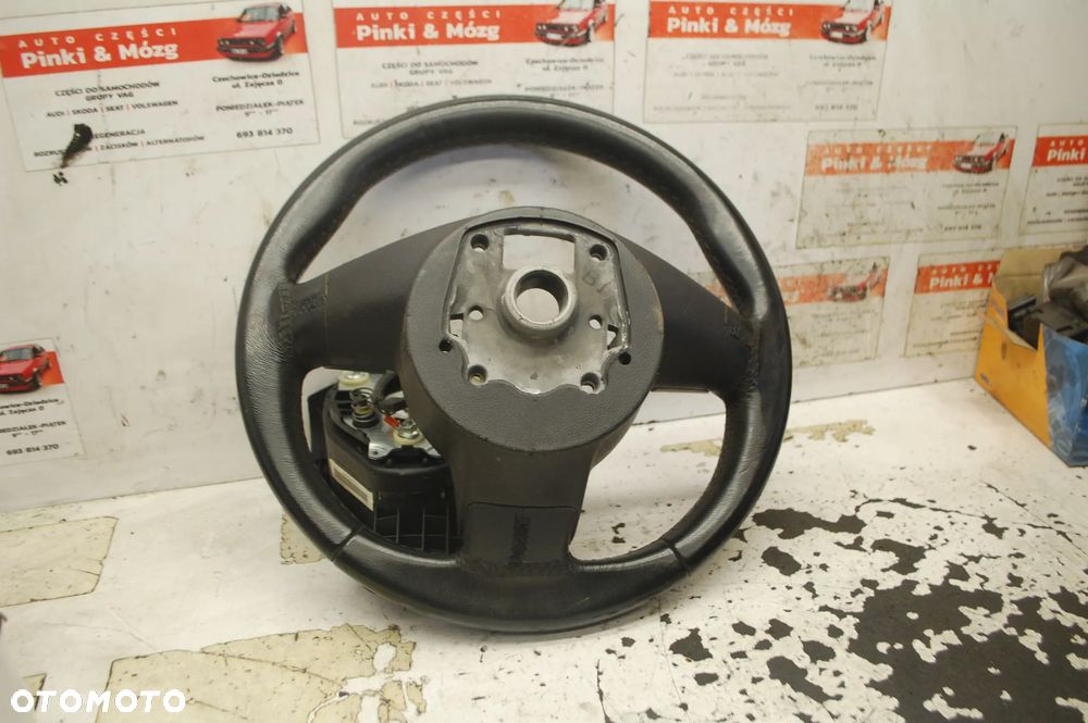KIEROWNICA + PODUSZKA AIR BAG MULTIFUNKCJA 5P0419091C 1P0880201C SEAT LEON II - 3