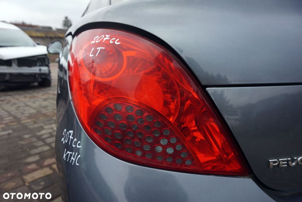 LAMPA TYLNA LEWA 207 CC CABRIO 6350CE PEUGEOT 2007-2009 - 5