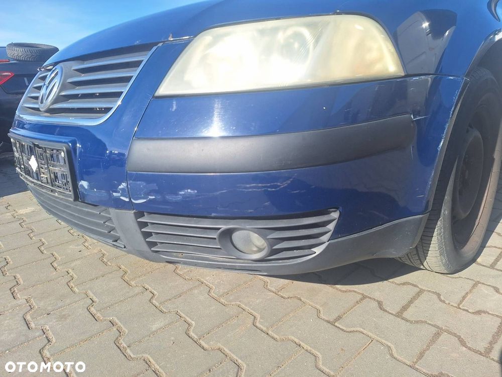 KOMPLETNY PRZÓD VOLKSWAGEN PASSAT B5 FL LA5E MASKA ZDERZAK BŁOTNIKI LAMPY - 5