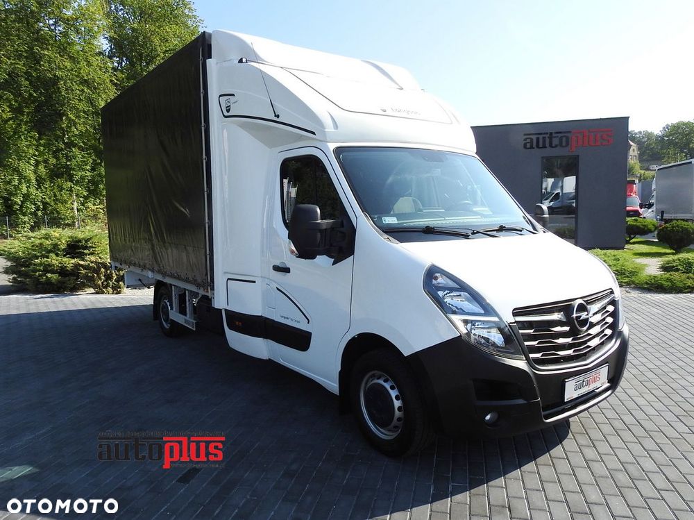 Opel Movano Plandeka 8 Palet Webasto Tempomat Klimatyzacja Ledy Pneumatyka 165Km