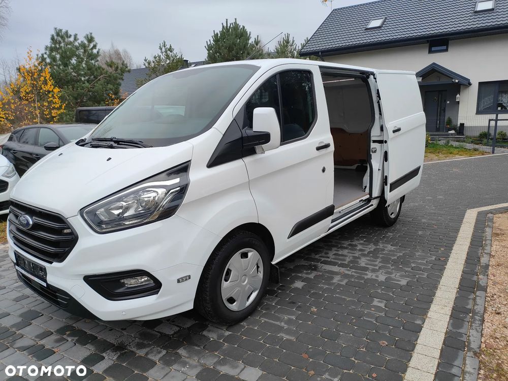 Ford TRANSIT CUSTOM 2020r 2,0 TDCI 130KM AUTOMAT L1H1 LONG DUBEL DRZWI EURO 6 LEDY CENA BRUTTO VAT 23% - 9
