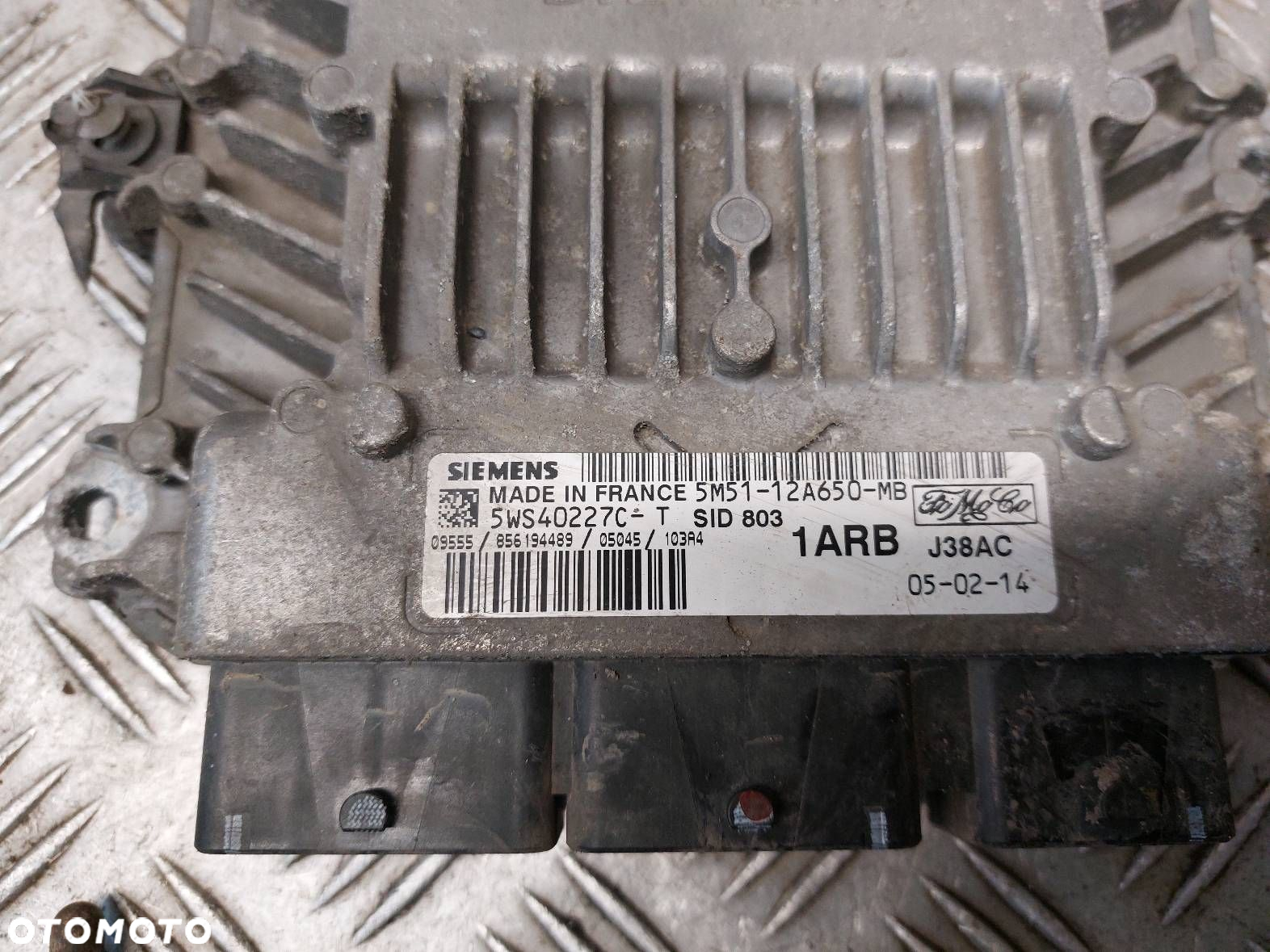 ZESTAW STARTOWY FORD FOCUS MK2 2.0 TDCI 5WS40227C 3M5F-10A855-A - 3