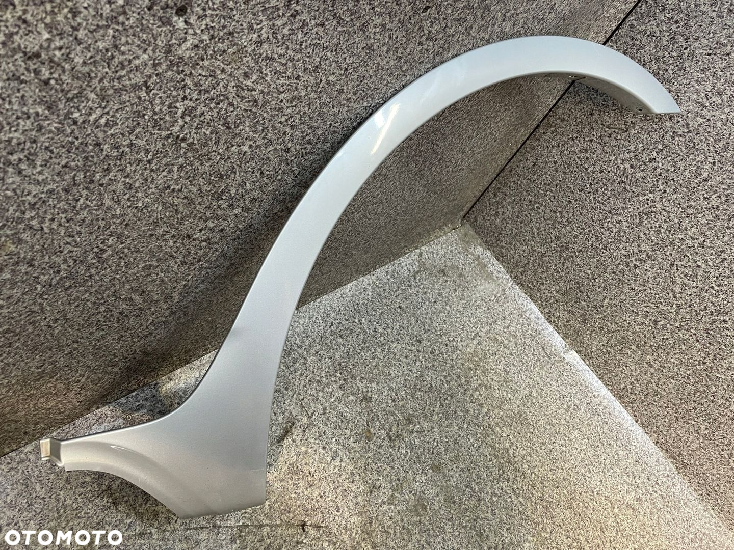 Listwa blotnika prawy przod przednia MPakiet 354/7 TITANSILBER BMW X3 E83 - 2