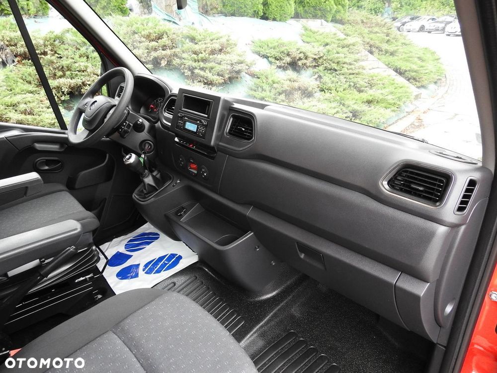 Opel MOVANO PLANDEKA 10 PALET WEBASTO TEMPOMAT KLIMATYZACJA LEDY PNEUMATYKA  165KM - 36
