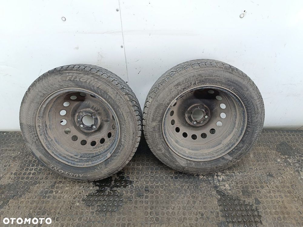 FELGI STALOWE PARA 15 Z OPONAMI RENAULT MODUS 6JX15H2 - 4