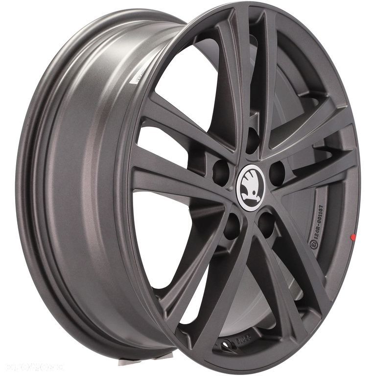 4x Felgi 16 OE TUV m.in. do SKODA Karoq Octavia mk4 Scout Superb B6 B8 Yeti Scout - SE026016 - 5