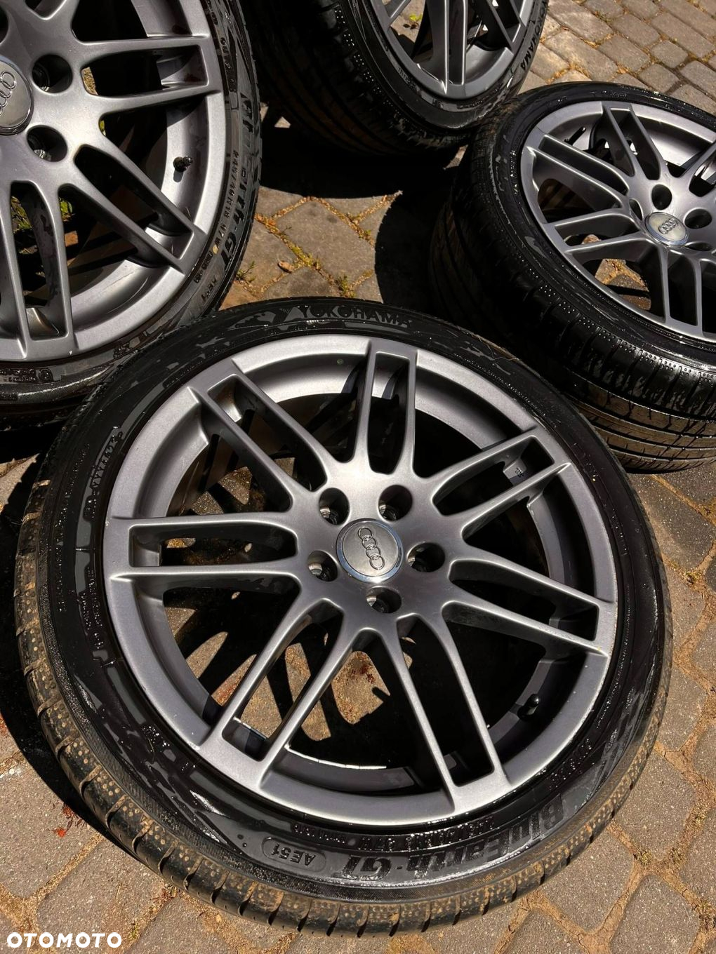 Audi TT TTS FELGI KOŁA 18 Yokohama DOT4023 8J ET 245/40/18 7mm ET43 5x112 - 2
