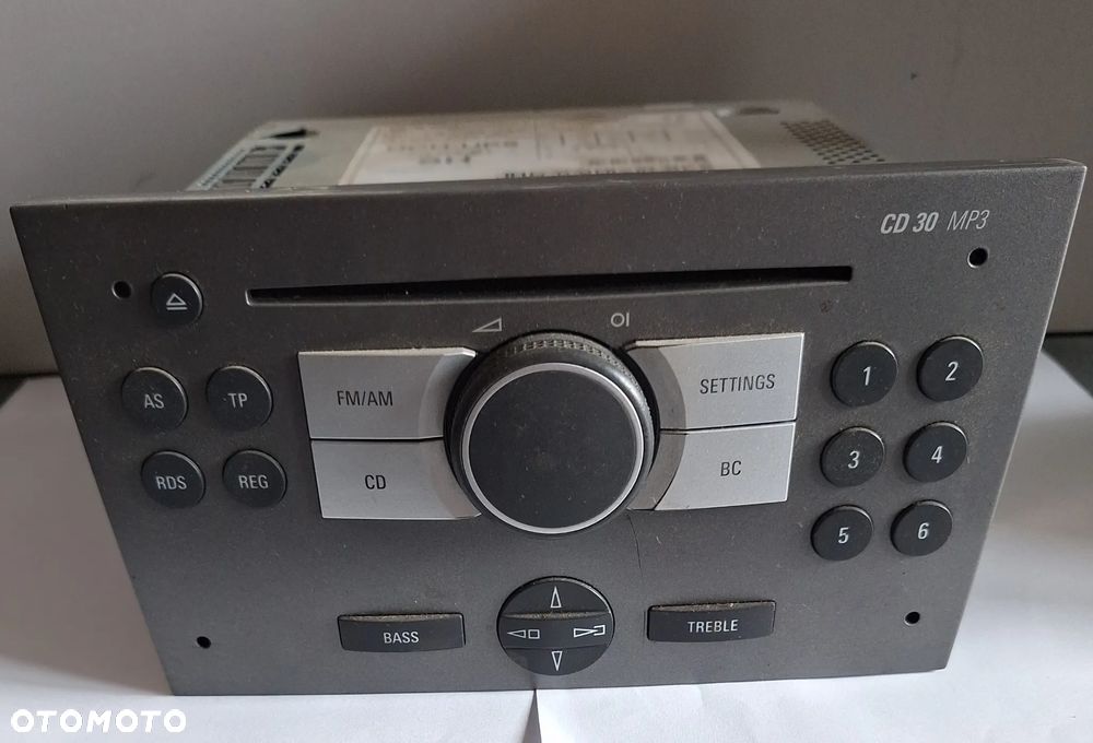 RADIO ORYGINALNE BLAUPUNKT 13233929- OPEL MERIVA A / CORSA C - 2