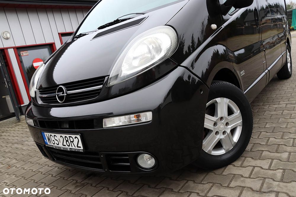 Opel VIVARO LONG 2,5 DTI 135KM Brygadowy 5 Miejsc KLIMA - 11