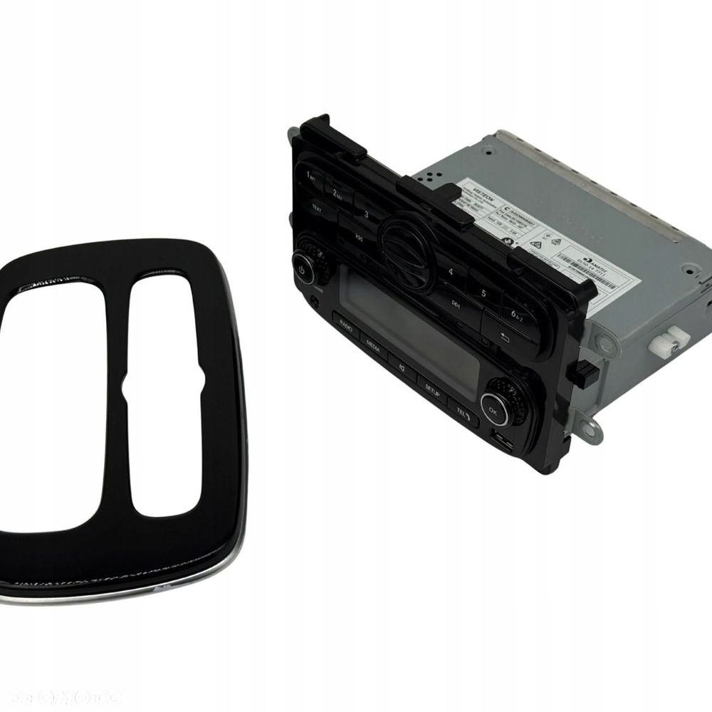panel / radioodtwarzacz cd/dvd/gps smart fortwo iii 281150531r - 1