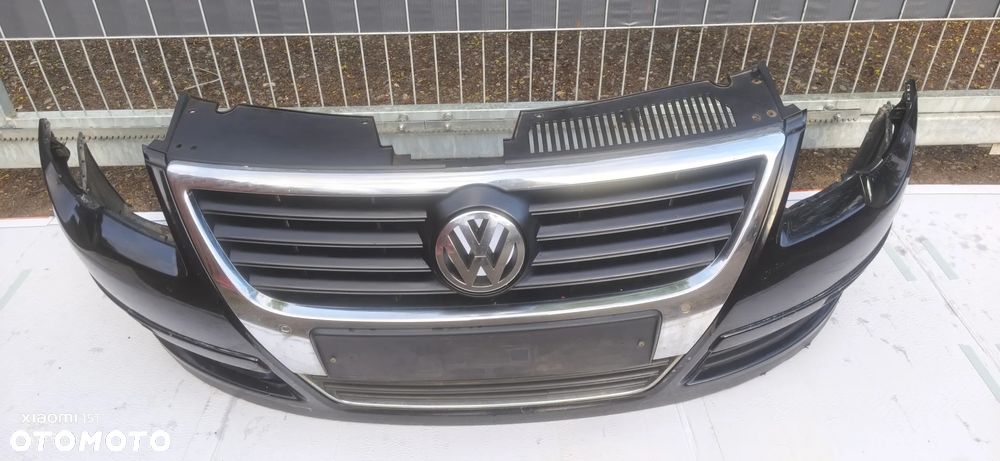 Zderzak przedni kompletny VW Passat B6 L041 WSZYSTKIE CZĘŚCI ATRAPA GRILL - 2