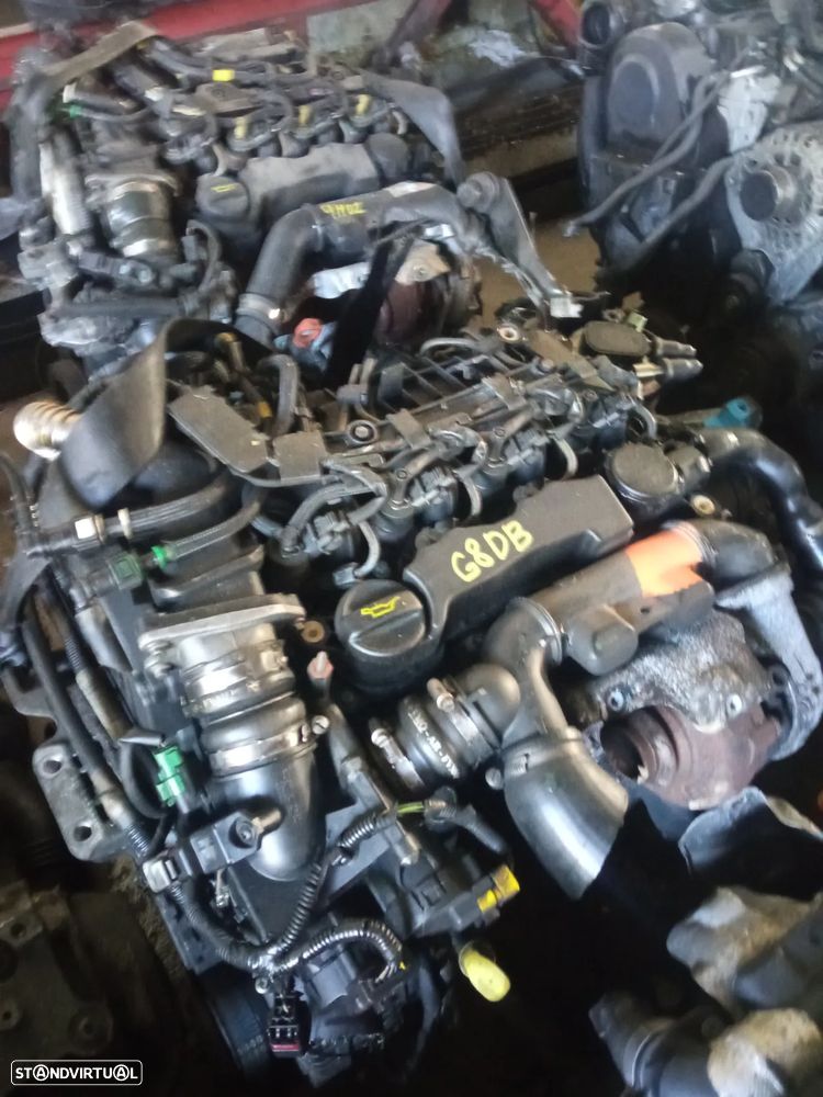 Motor Ford Focus 1.6 Tdci 110cv- Ref: G8DB - 2