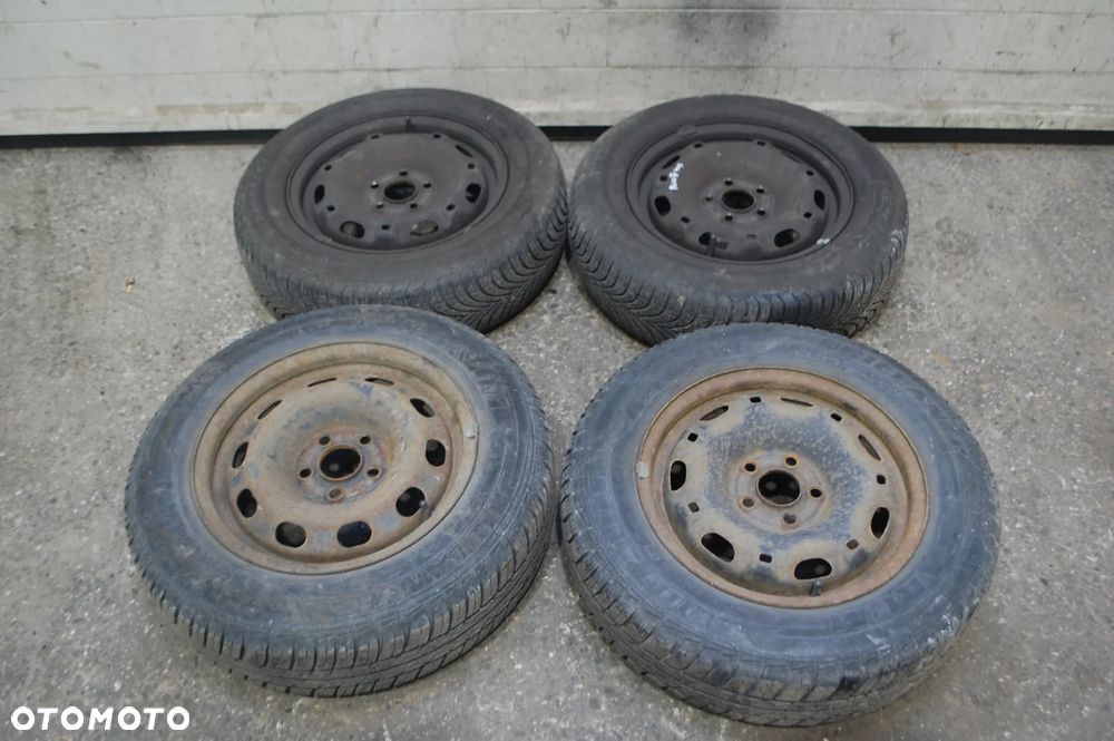 FELGI STALOWE + OPONY ZIMOWE/ LETNIE 175/70R14 5X100 ET38 6J VW POLO IV 9N SEAT SKODA AUDI - 1