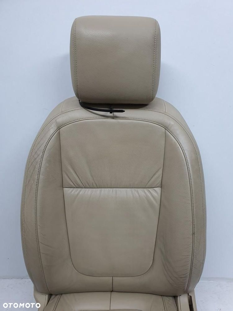 FOTEL LEWY PRZÓD KIEROWCY SKÓRA GRZANY ELEKTRYCZNY JAGUAR XF X250 EUROPA - 3