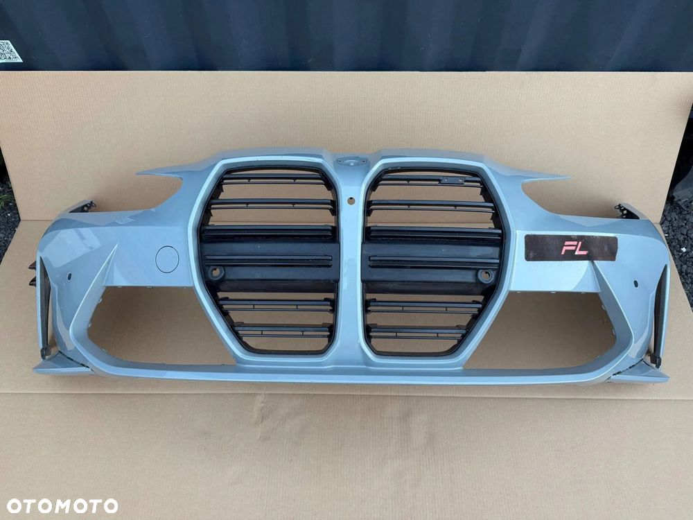 ZDERZAK GRILL BMW M3 M4 G80 G82 G83 M-POWER ORYGINAŁ NIE KLEJONY - 1