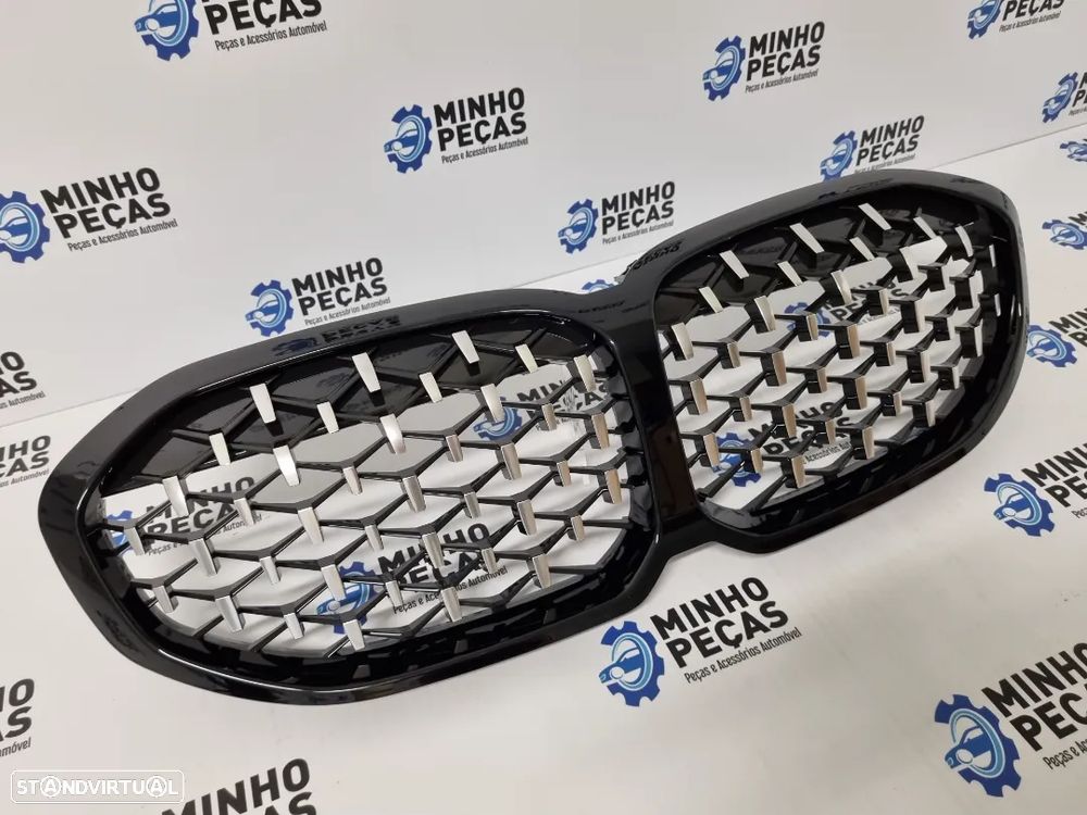 Grelha Frontal BMW Série 1 (F40) Look Diamond - 4
