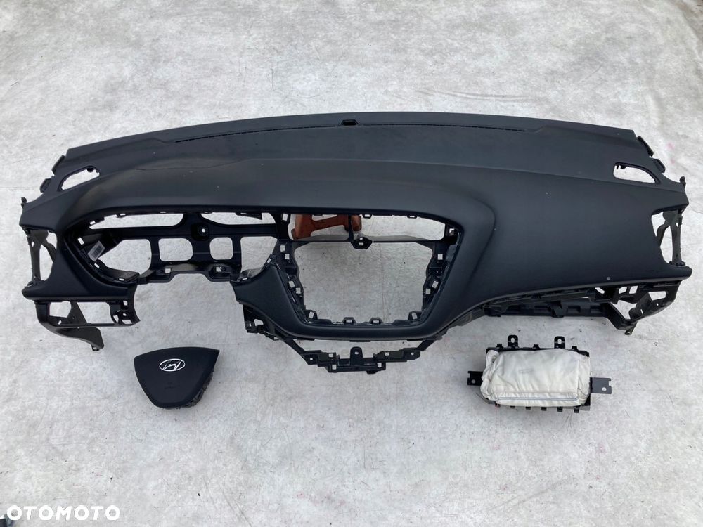 hyundai i20 ii kokpit deska konsola poduszki pasy - 3