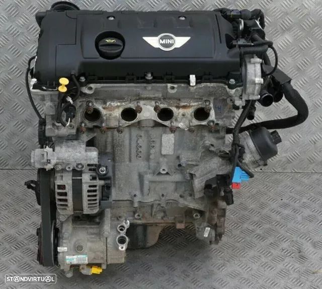 .Motor Completo BMW PSA N16B16 Mini Cooper One 1.6i 16v 120cv R56 R55 Clubman R57 Cabrio R58 Coupe R59 Roadster - 1