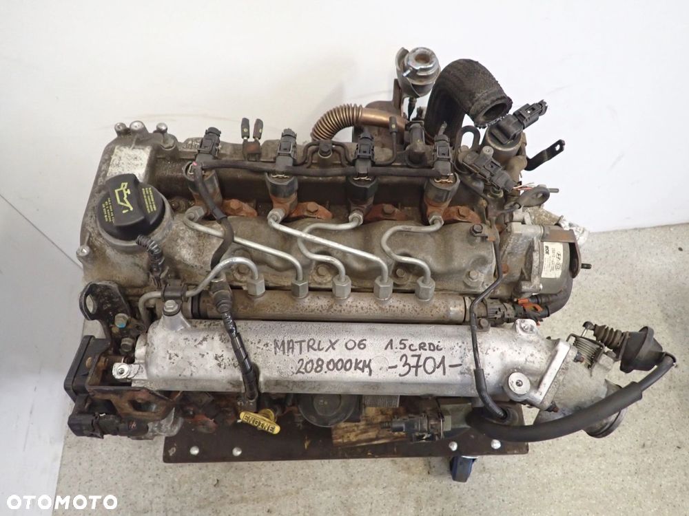 HYUNDAI MATRIX 06-10 SILNIK 1.5 DIESEL D4FA - 8