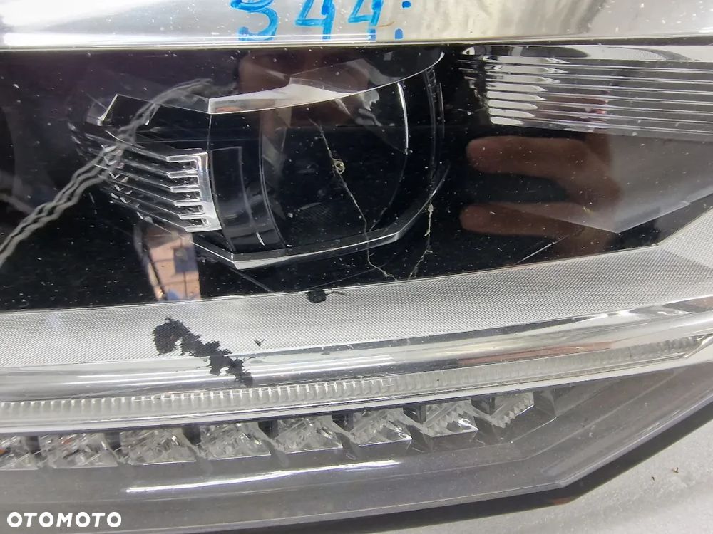 VW TOURAN 5TB FULL LED PRAWA LAMPA PRZEDNIA PRZÓD , NR 5TB941082A , NR AUKCJI LL544 - 9