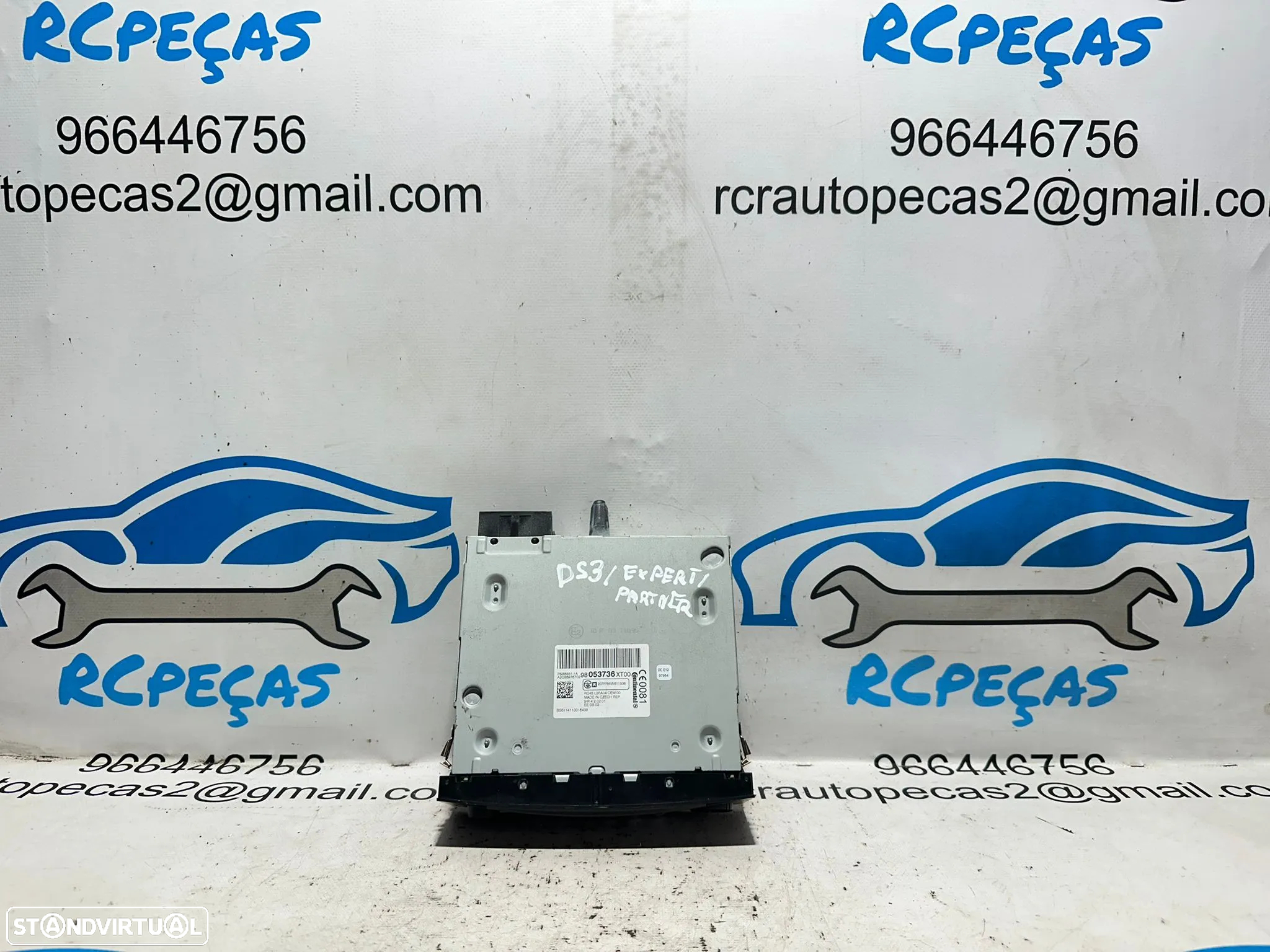 .Radio Original Continental PSA Peugeot Citroen 98053736XT00 - 7