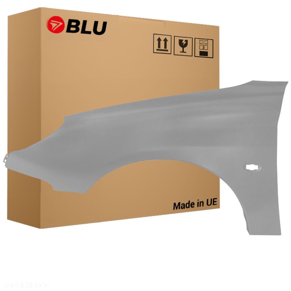 BLU Błotnik PEUGEOT 206 CC EYC Lewy Przód Szary 1998-2009 GrisQuartz - 1
