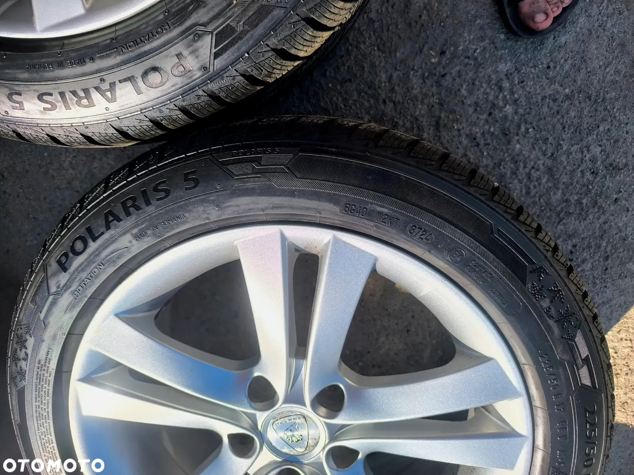 225/50R17 98H Opony Zimowe Zima HANKOO WINTER I*CEPT EVO2 5,5mm 21r. BARUM POLARIS 5 7,5mm 24r. Legnica ALU-RAD 225/50 - 12